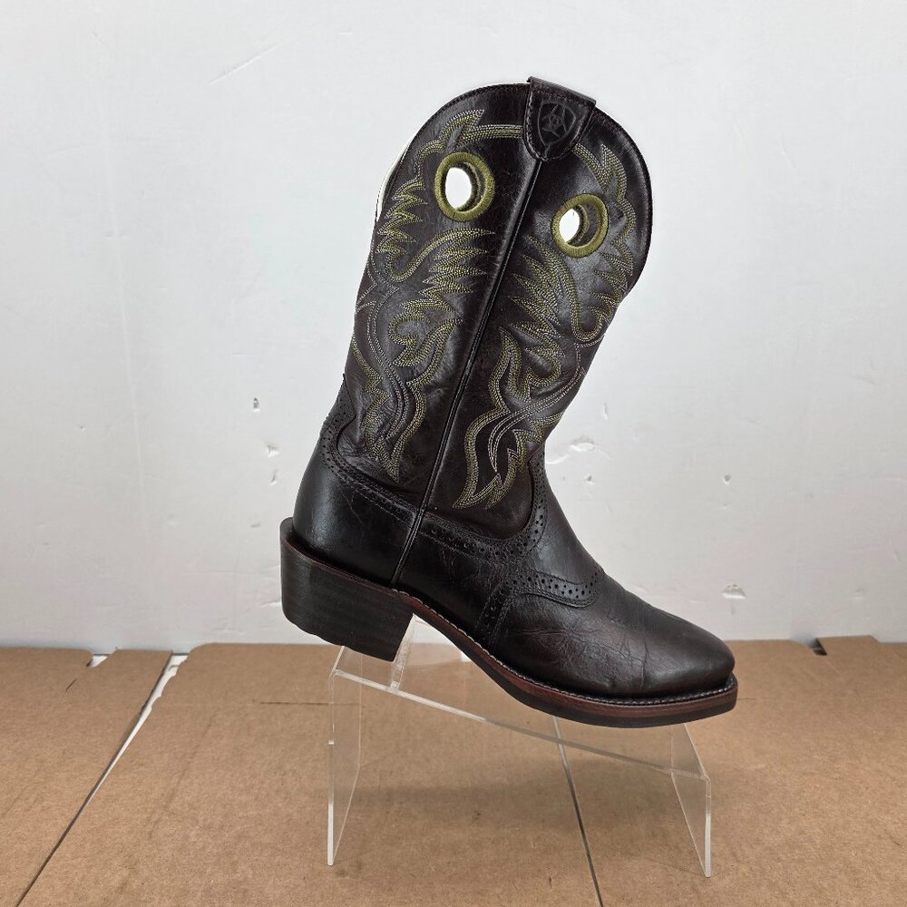 Ariat Black and Brown Cowboy Boots